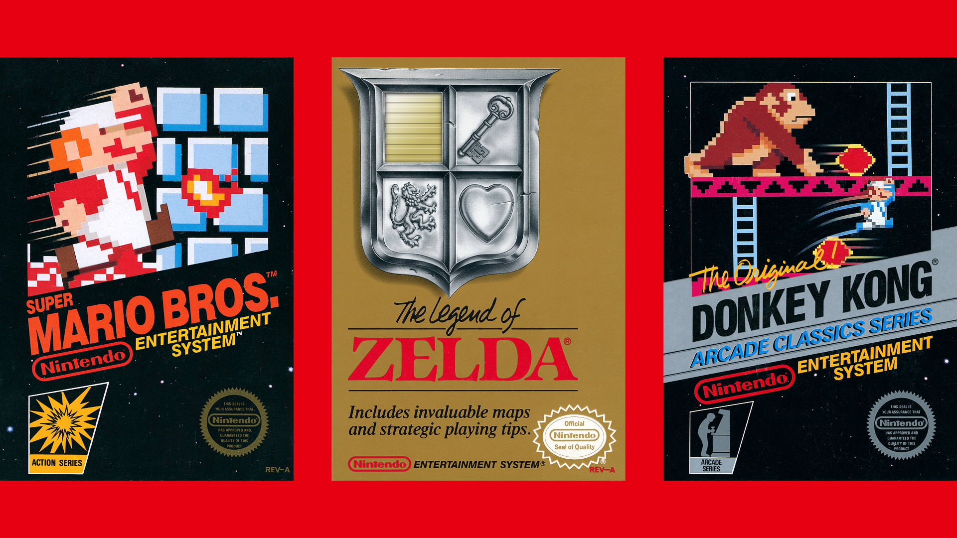 NES game box art for Mario Bros.